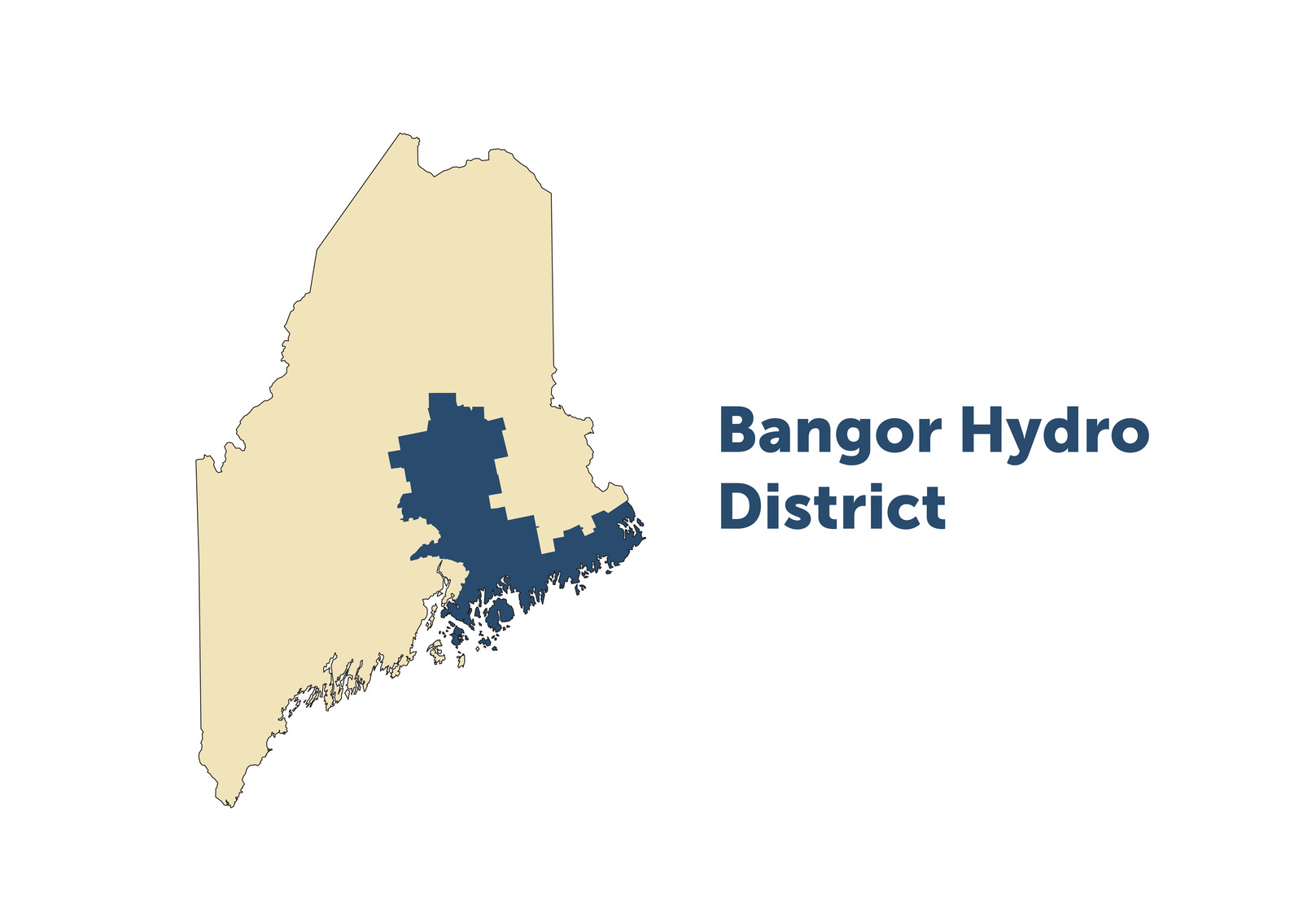 Map of the BHD district